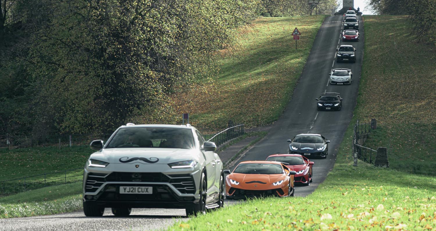 The Largest Gathering In Lamborghini History For Movember