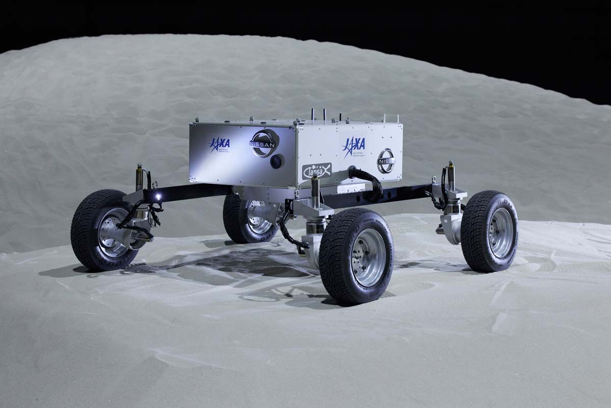 Nissan Unveils Lunar Rover Prototype Jointly Developed With JAXA